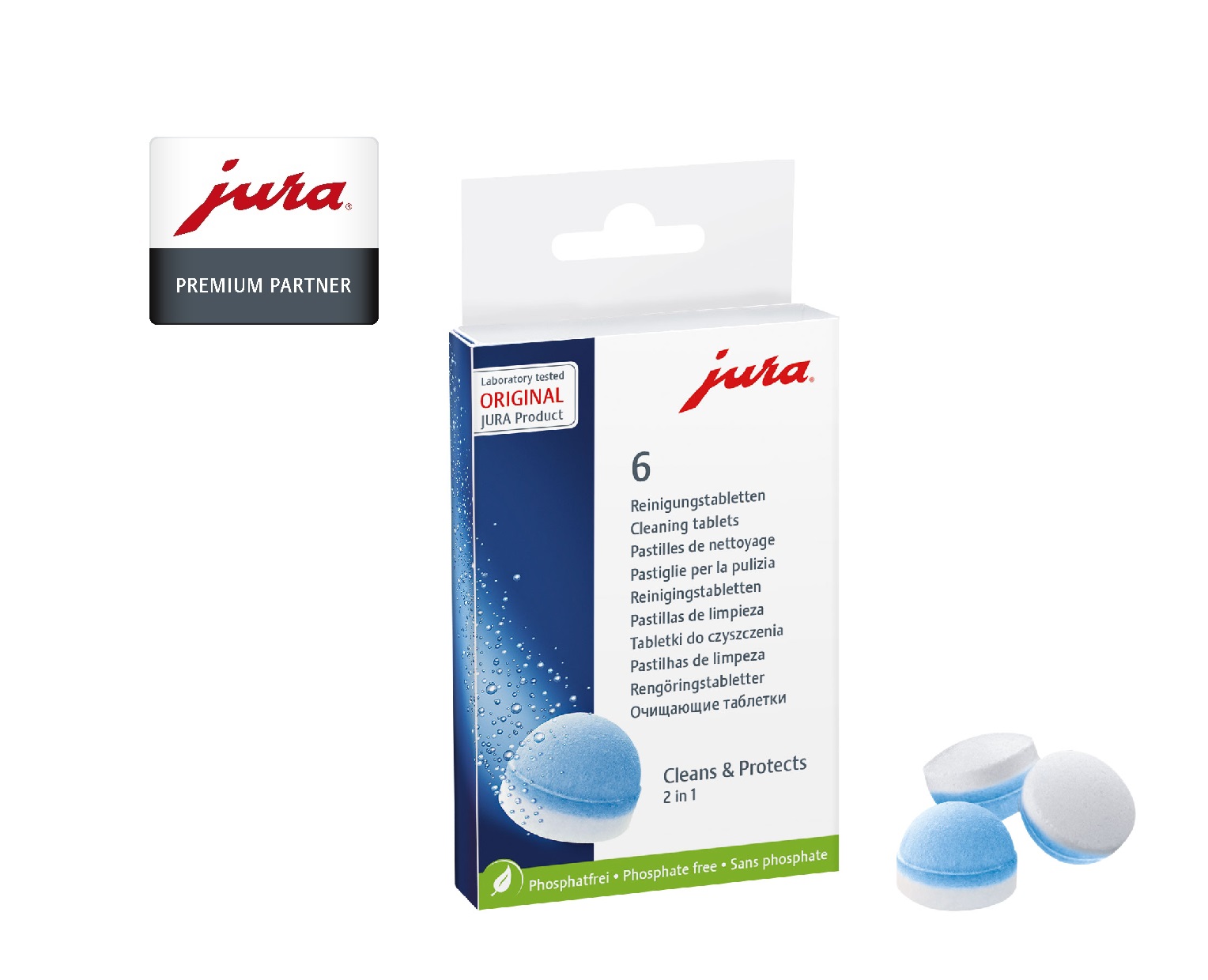 Zestaw do konserwacji JURA – filtr, odkamieniacz, tabletki