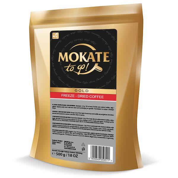 MOKATE kawa liofilizowana Mokate to go! Gold 500 g