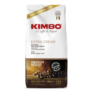 Kawa ziarnista KIMBO Extra Cream 50% Arabica 1kg