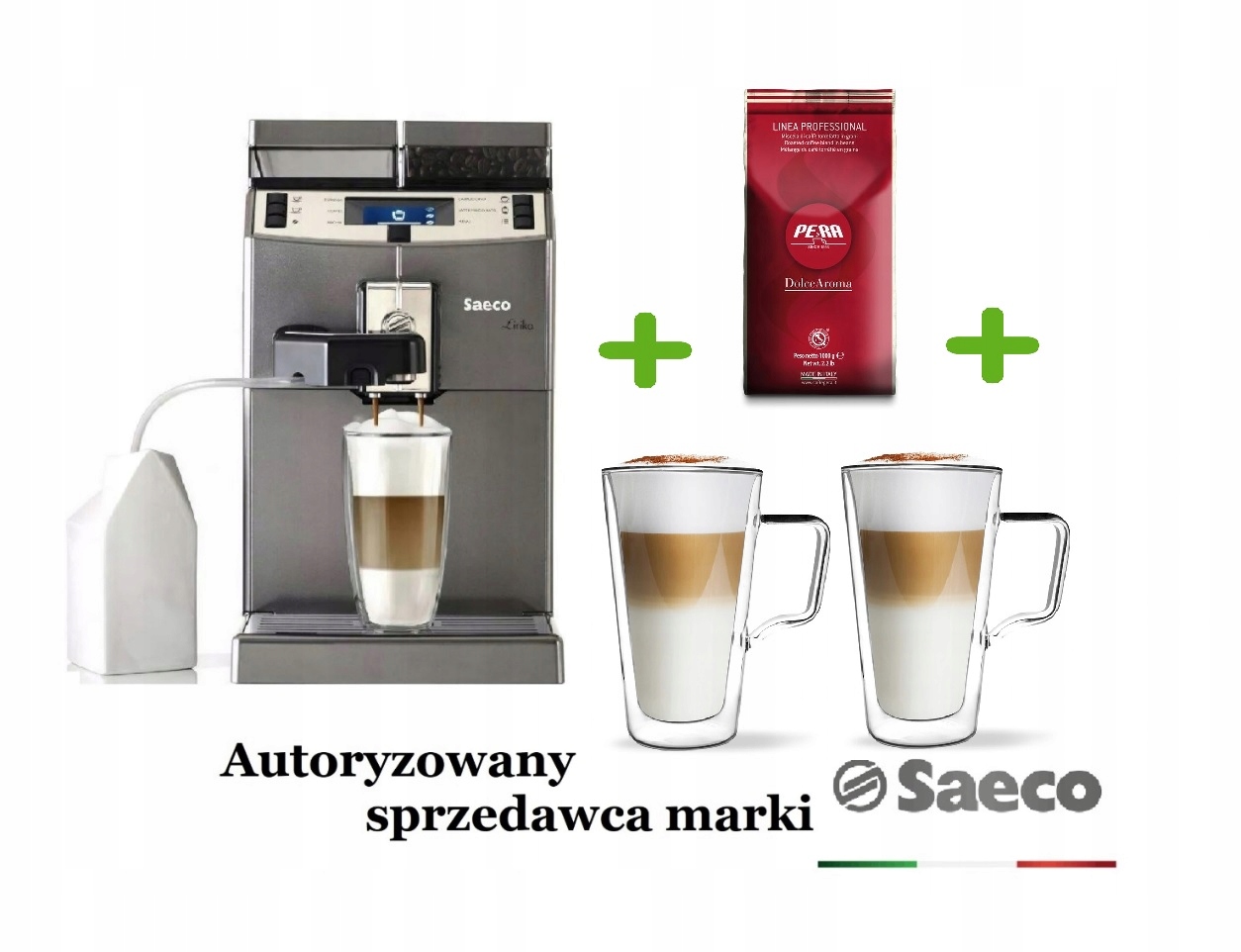 Ekspres do kawy SAECO Lirika OTC One Touch + Gratisy