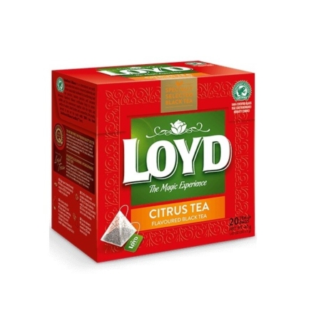 LOYD Herbata Citrus Black Tea piramidki