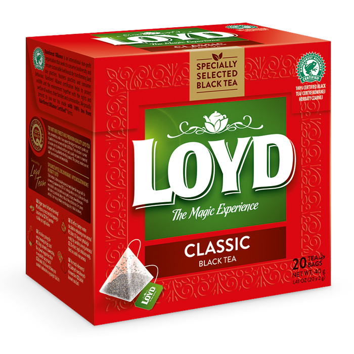 LOYD Herbata Classic Black Tea piramidki