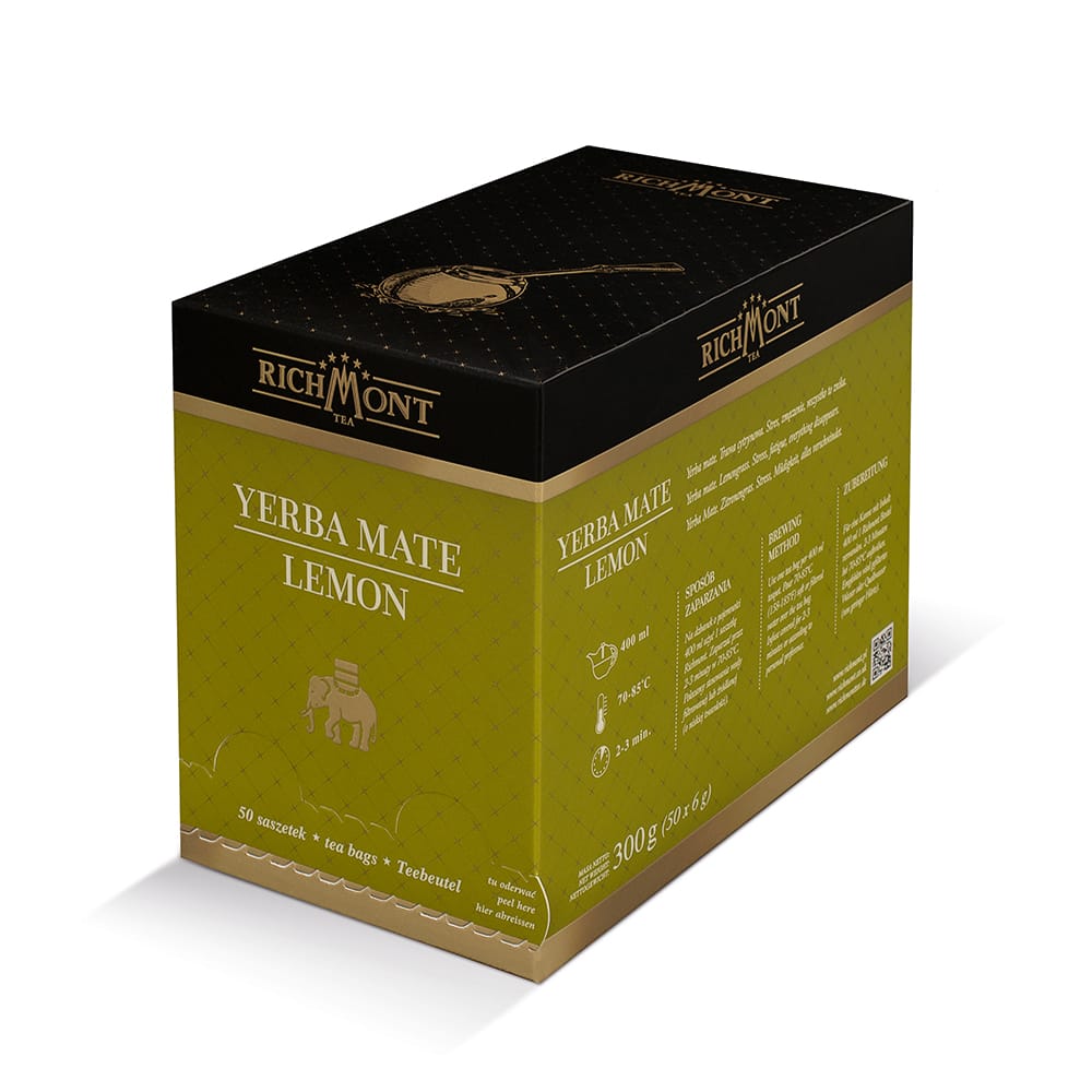 Herbata Richmont Yerba Mate Lemon 50szt