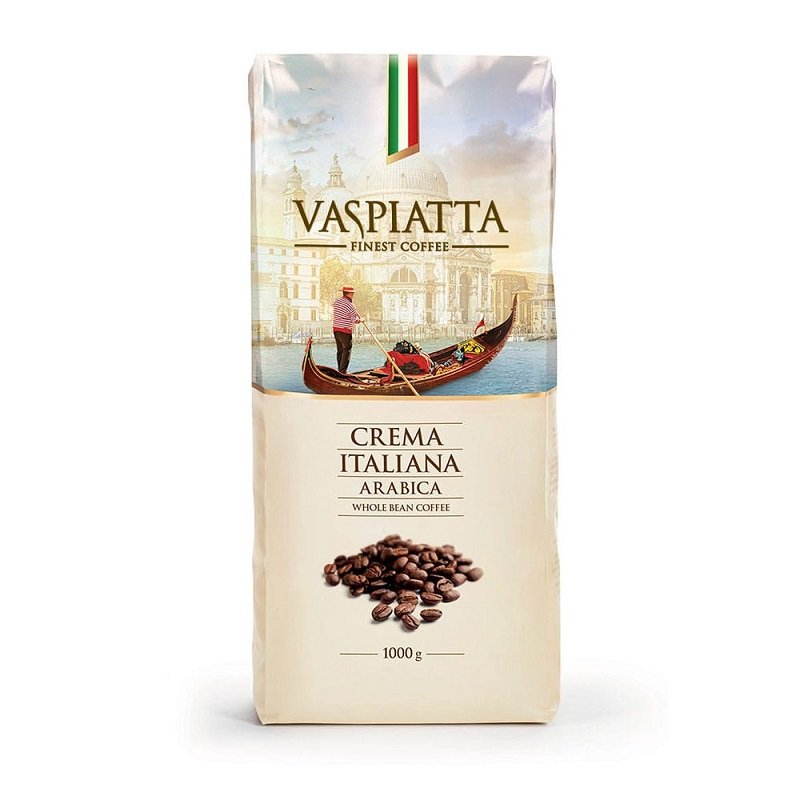 Kawa ziarnista VASPIATTA Crema Italiana – 1kg