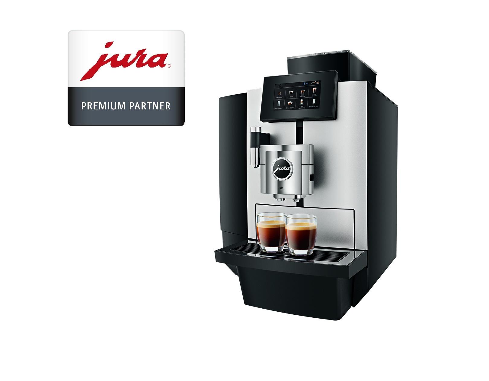 Ekspres do kawy JURA X10 + Chłodziarka do mleka JURA zestaw!