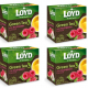 Herbata LOYD Green zielona z miętą i bławatkiem – 80 torebek piramidki