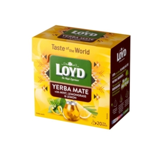 Herbata Loyd Hot Winter cytryna miód piramidki 15tb