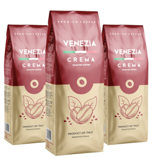 Kawa ziarnista Świeżo palona Venezia Oro 1kg