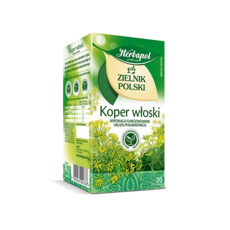 Herbapol Herbata Zielnik Polski – Koper włoski 20tb