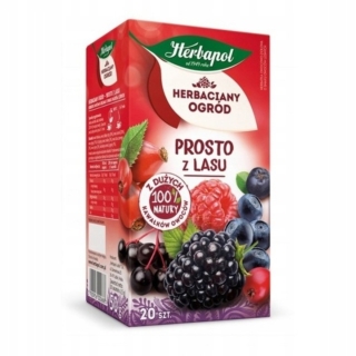 Herbata Malovana Verry Berry o smaku owoców leśnych (15 torebek)