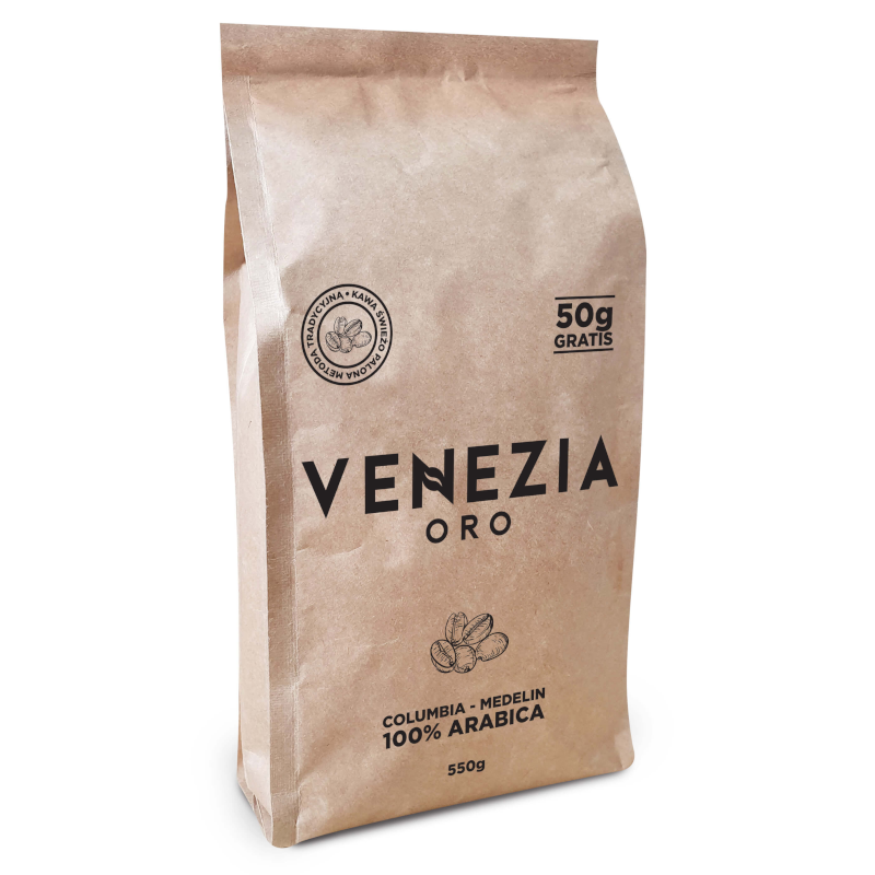 Kawa ziarnista Świeżo palona Venezia Oro 550g (Za punkty)