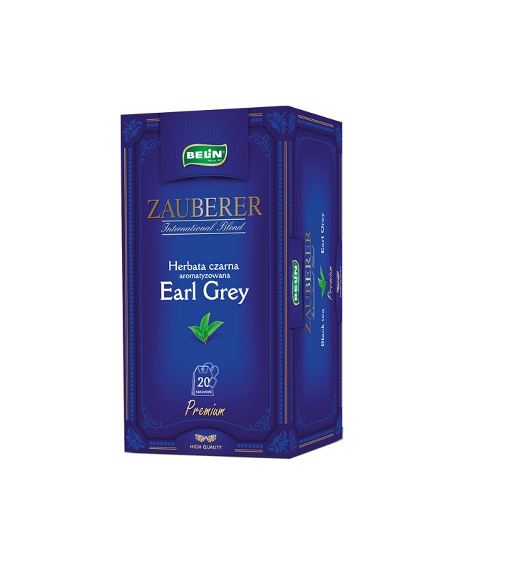 BELiN Herbata czarna Earl Grey Zauberer kopertowana – 4szt