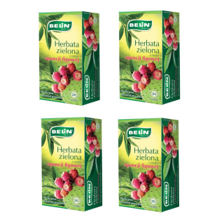 BELiN Herbata zielona Green Tea z opuncją – 4 szt