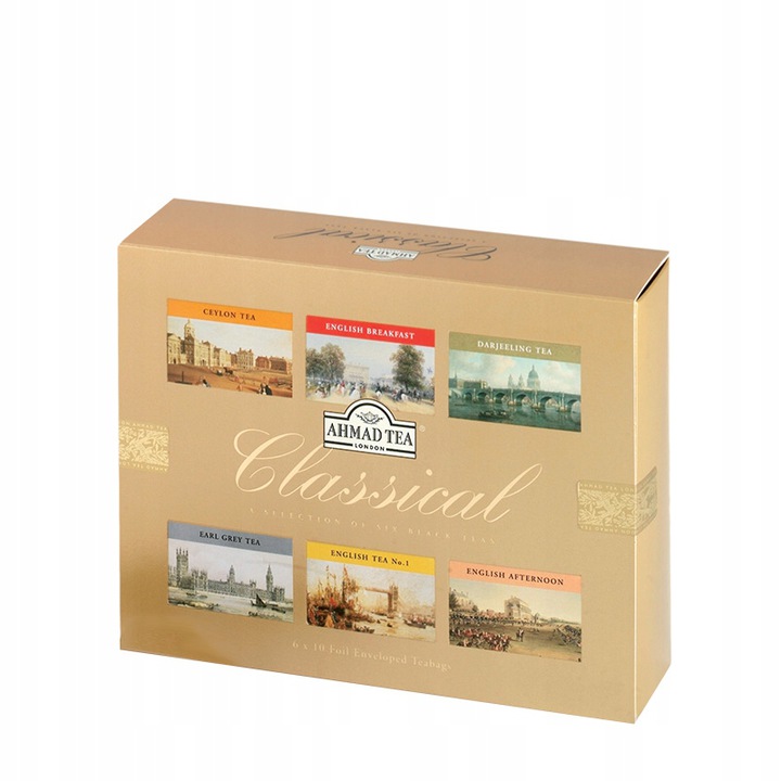 Zestaw herbat Ahmad Tea London Classical Selection 60 torebek (Za punkty)