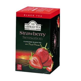 Herbata owocowa AHMAD truskawkowa Strawberry 20tb