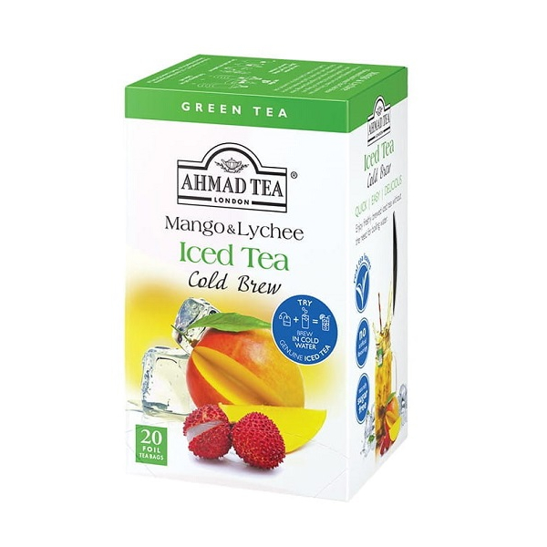 Ahmad Herbata zielona Ahmad ICE Tea na zimno mango liczi 20tb