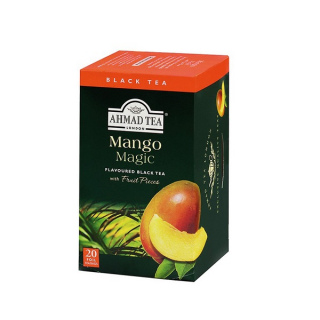 Herbata Lipton czarna mango brzoskwinia piramidki 20tb