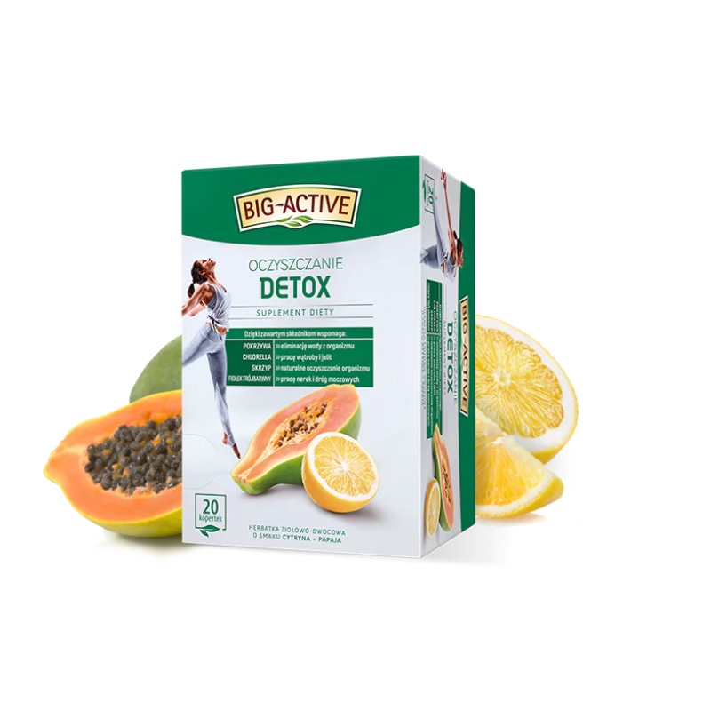 Herbata Big-Active – Oczyszczanie – Detox – 20tb