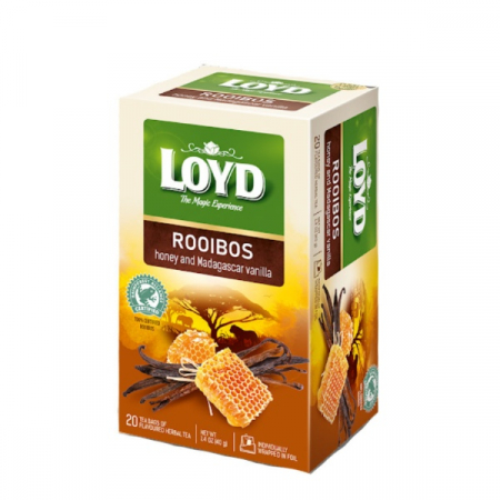 Herbata Loyd Rooibos miód i wanilia 20tb