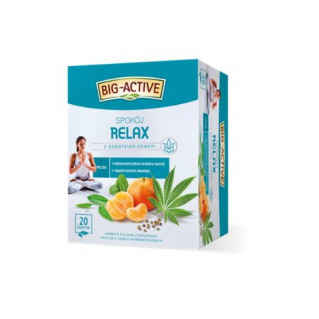 Herbata Big-Active RELAX na uspokojenie 20tb
