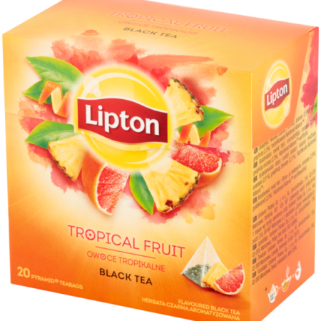 Herbata Lipton owoce tropikalne piramidki