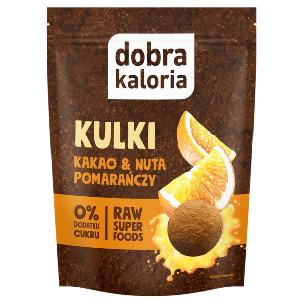 Kulki kakao & nuta pomarańczy Dobra Kaloria