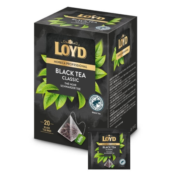 Herbata LOYD Professional Black – 20tb kopertowana