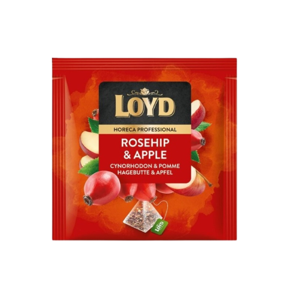 Herbata LOYD Professional Dzika róża i jabłko – 20tb kopertowana