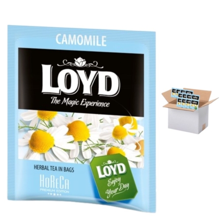 LOYD Herbata Camomile – rumianek 500 saszetek kopertowana (karton zbiorczy)